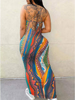 Printed Cami Dress