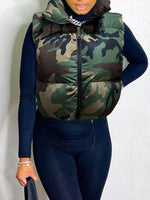 Camo Puffer Vest